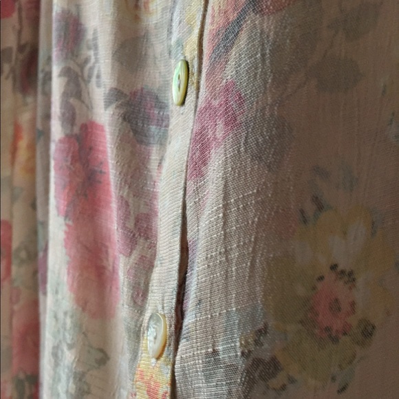 Eyelash Couture Floral Criss-Cross Back Tank - Picture 4 of 4